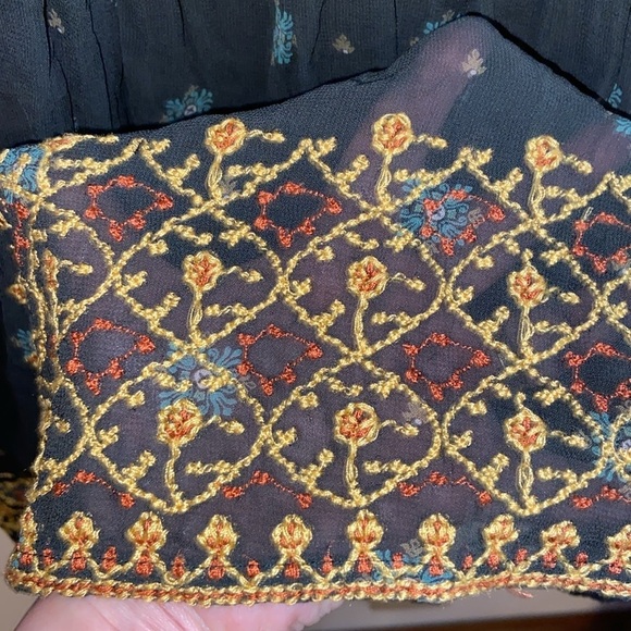 Anthropologie Akemi & Kin Embroidered Tunic Dress in med (MP), preloved - Picture 8 of 11